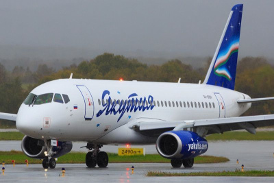 Самолет АК «Якутия» выкатился за пределы посадочной полосы в аэропорту Певека. Никто не пострадал / ЯСИА   Республика Саха (Якутия)