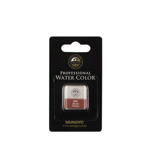 Акварель Mungyo "Gallery" мал. кювета, Сиена жженая