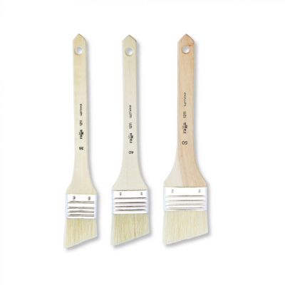 Кисть щетина №50 флейц, скошенная Гамма