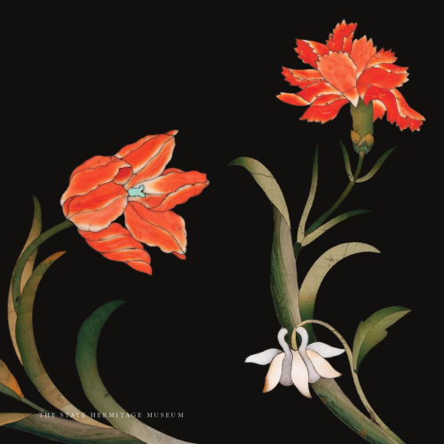 Открытка "Флорентийская мозайка: Гвоздика" 110х215 мм