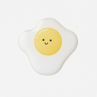 Стикер объемный "Яичница"