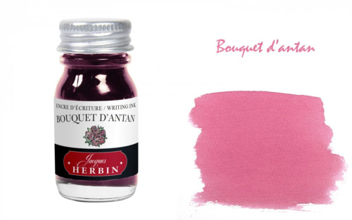 Чернила в банке Herbin, 10 мл, Bouquet d'antan, Пыльная роза