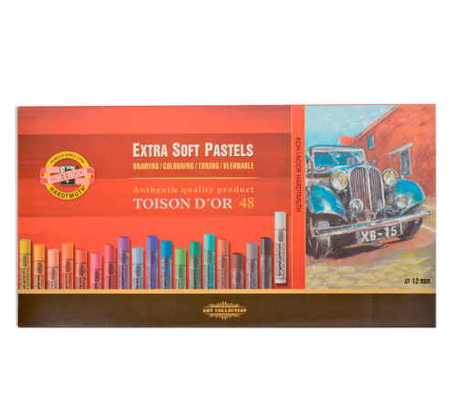 Набор сухой пастели, экстра Koh-I-Noor "Toison Dor" 48 цв