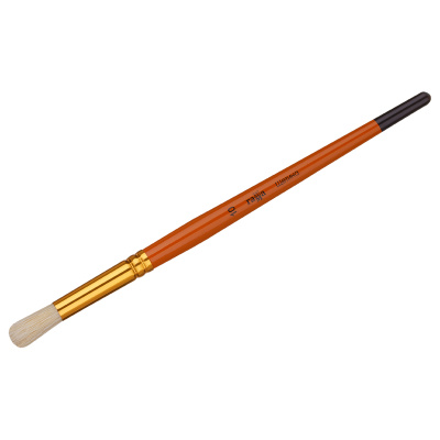 Кисть щетина №10 круглая Гамма