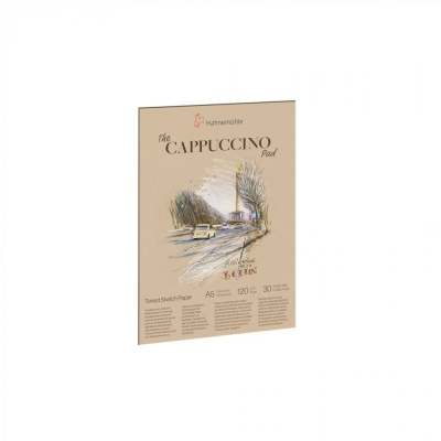 Альбом-склейка для набросков Hahnem?hle "The Cappuccino Pad" A5 30 л 120 г, светло-коричневый