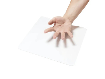 Палитра акриловая Туюкан прямоугольная, средняя, 25х30 см, прозрачное оргстекло 3 мм