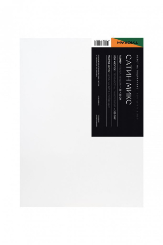 Холст на подрамнике грунтованный ТУЮКАН сатин микс 25х35 см