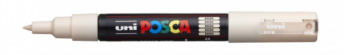 Маркер UNI "POSCA" PC-1M, 0,7 мм, наконечник пулевидный, цвет бежевый