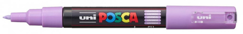 Маркер UNI "POSCA" PC-1M, 0,7 мм, наконечник пулевидный, лаванда
