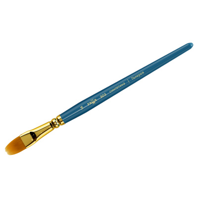 Кисть синтетика №14 овальная Гамма "Галерея" короткая ручка