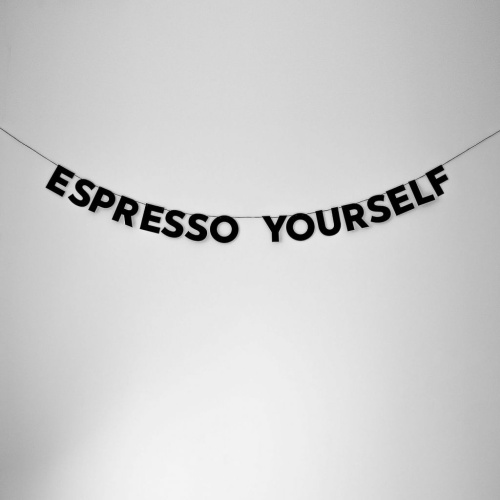 Гирлянда "ESPRESSO YOURSELF"