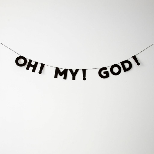 Гирлянда "OH! MY! GOD!"