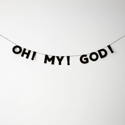 Гирлянда "OH! MY! GOD!"