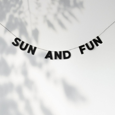 Гирлянда "SUN AND FUN"