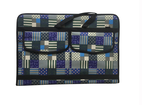 Папка А2 широкая, Дизайн 1, 3 кармана