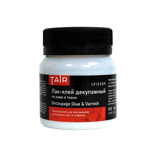 Лак-клей декупажный для ткани Таир 50 мл