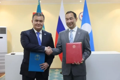 Правительство Якутии и акимат Астаны подписали меморандум о взаимопонимании / ЯСИА   