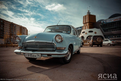 В духе американской классики. Якутянин установил мотор V8 на свою раритетную «Волгу» / Артемий Грошев   Республика Саха (Якутия)