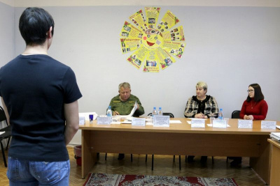 Осенний призыв в Удачном. Новобранцы готовятся к отправке на место службы / ЯСИА   Мирнинский