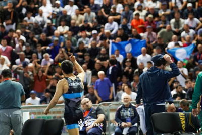 Константин Капрынов будет бороться в финале чемпионата России / Дьулустаан Сергеев   