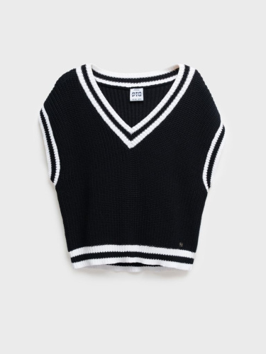 Жилет трикотажный для девочек