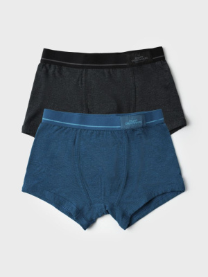 Трусы трикотажные для мальчиков - боксеры, 2 шт в комплекте