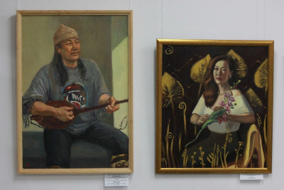 Братья навеки. Художник Мира Аргунова показала в своих картинах связь между Якутией и Горным Алтаем / Вероника Аммосова   Республика Саха (Якутия)