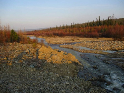 Старатели нарушили русло ручья и незаконно использовали лесной участок в Якутии / ЯСИА  Алданский Республика Саха (Якутия)