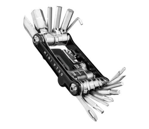 Мультитул TOPEAK MINI PT30, 30 функций, MINI TOOL, BLACK, TT2583B