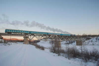 Железнодорожные пассажирские перевозки набирают популярность среди населения Якутии / ЯСИА   Республика Саха (Якутия)