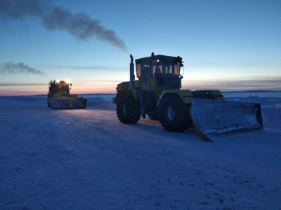 На автодороге «Амга» открыт ледовый автозимник / ЯСИА   