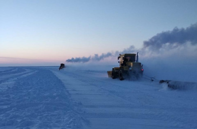 По автодороге «Верхоянье» открыто межрайонное сообщение / Аркадий Васильев   