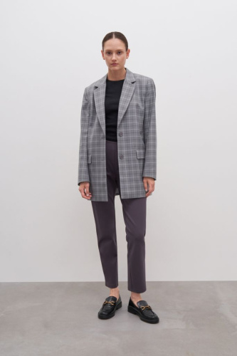 Прямые укороченные брюки