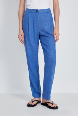 Льняные брюки женские casual стиля