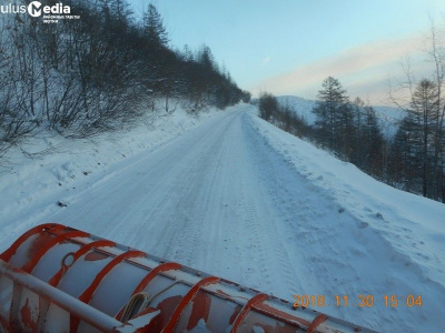 В Усть-Майском районе Якутии сошла лавина недалеко от поселка Югоренок / ЯСИА  Усть-Майский Республика Саха (Якутия)
