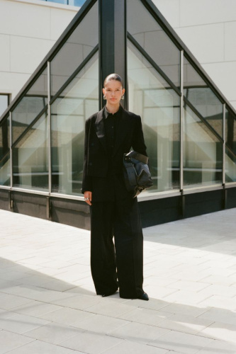 Брюки палаццо со стрелками