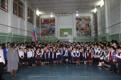 Педагоги и ученики Саккырырской школы поддержали указ «О проекте «Мы — будущее России!» / ЯСИА   