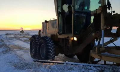 В Якутии открыли еще один участок автодороги «Арктика» / Аркадий Васильев   Республика Саха (Якутия)