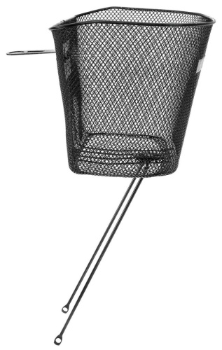 Велокорзина VENTURA, передняя, 26"-28" сталь, черная, 5-431511