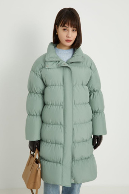 Пуховое пальто со съемным капюшоном