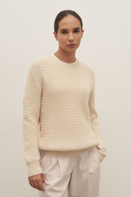 Джемпер свободного силуэта с кашемиром