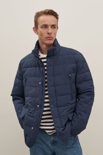 Куртка утепленная с воротником-стойкой