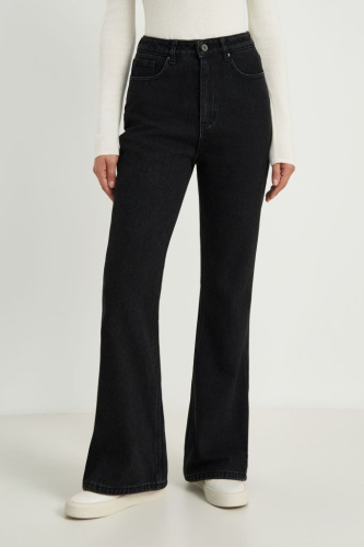 Утепленные джинсы bootcut fit женские