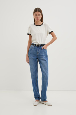 Джинсы boyfriend fit женские