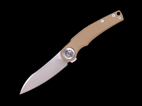 Складной нож Dr.Tech W3618GD, сталь D2, рукоять G10, песочный