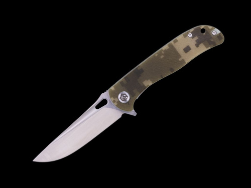 Складной нож Dr.Tech W3898GC, сталь D2, рукоять G10, камуфляж