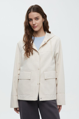 Ветровка с капюшоном свободного силуэта