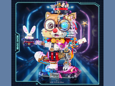 1956_MK Конструктор Белка-робот