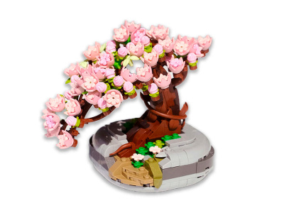 1661_MK Конструктор Цветение сакуры