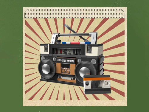 JK8215 Конструктор Бумбокс